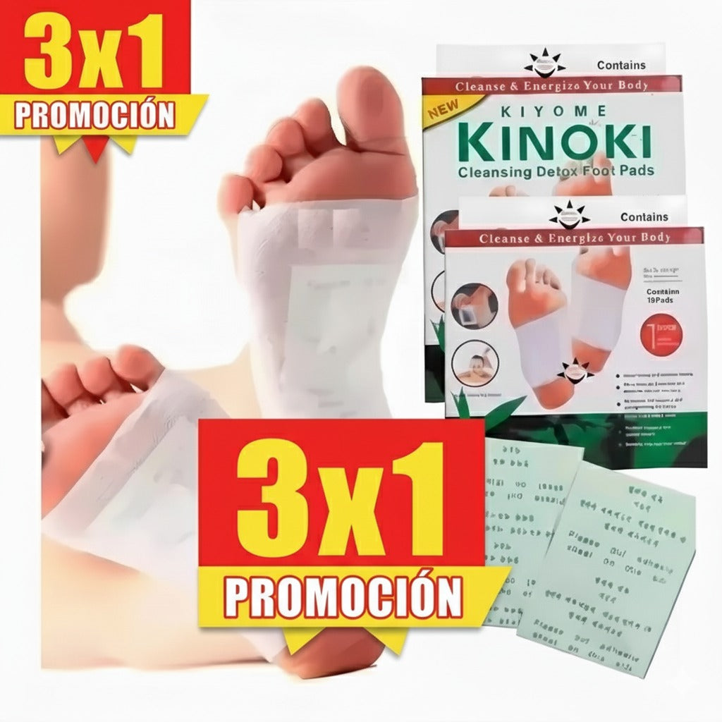 PARCHES KINOKI DESINTOXICANTE 10UND